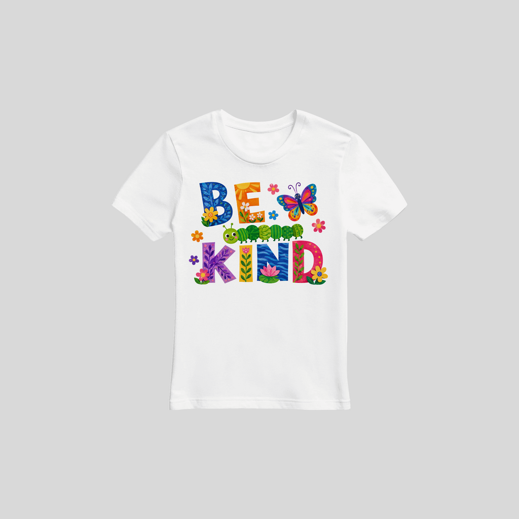 Be Kind – Kinder T-Shirt mit Aufdruck