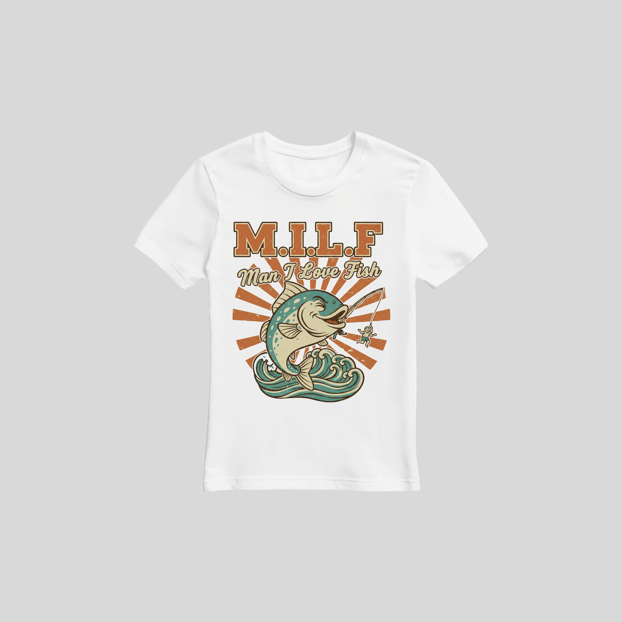 M.I.L.F. – Man I Love Fish T-Shirt