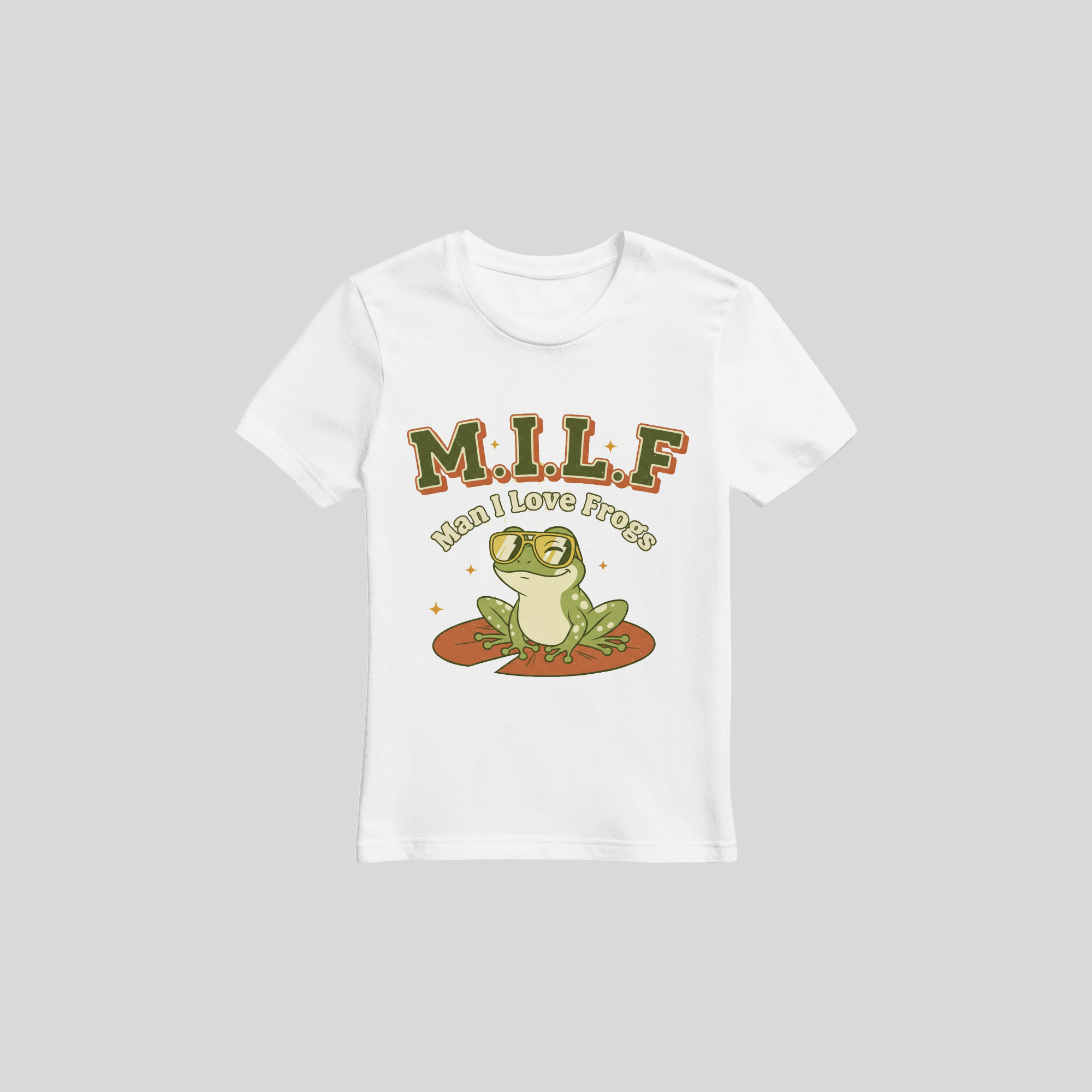 M.I.L.F. – Man I Love Frogs T-Shirt