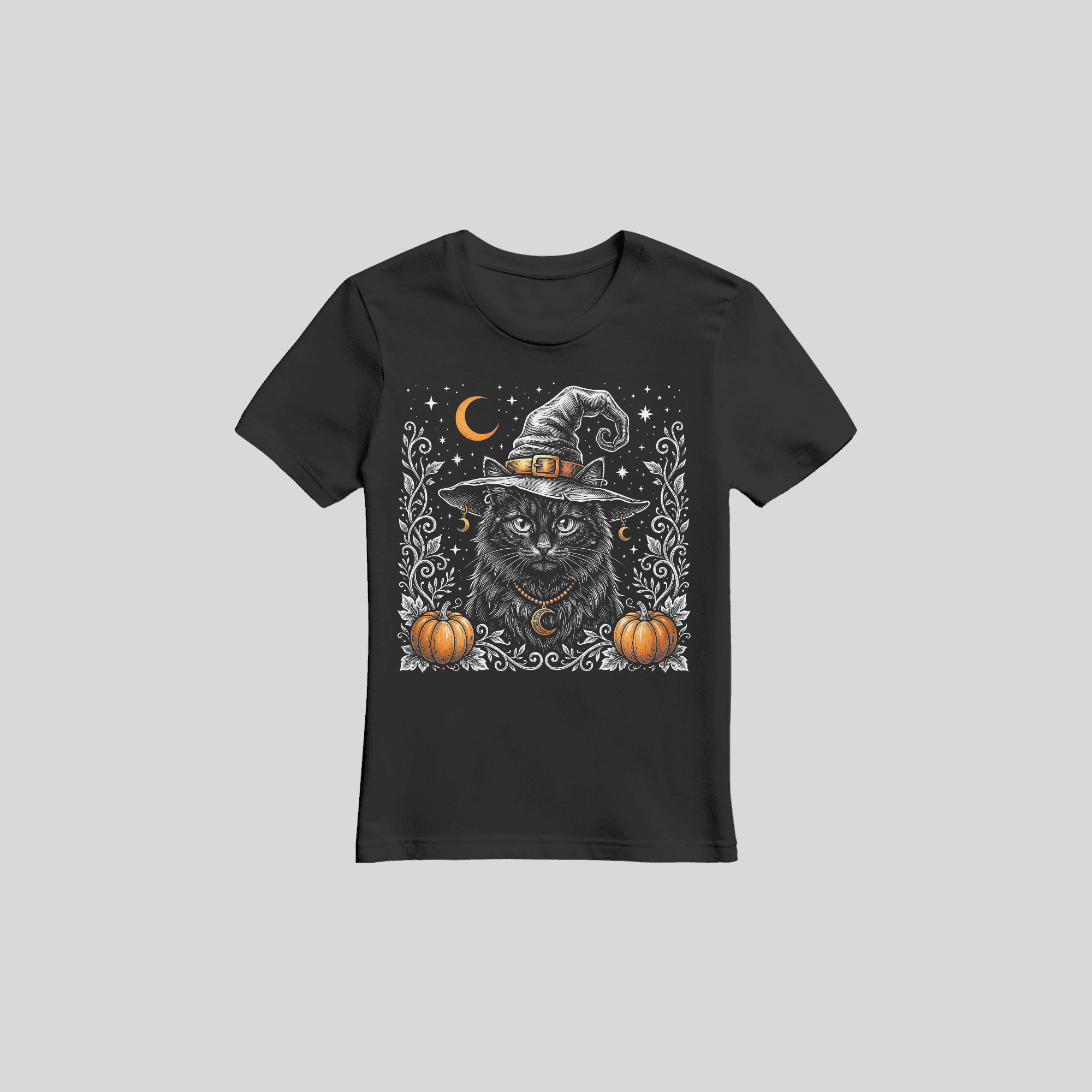 Halloween T-Shirt – Kürbis & Geister