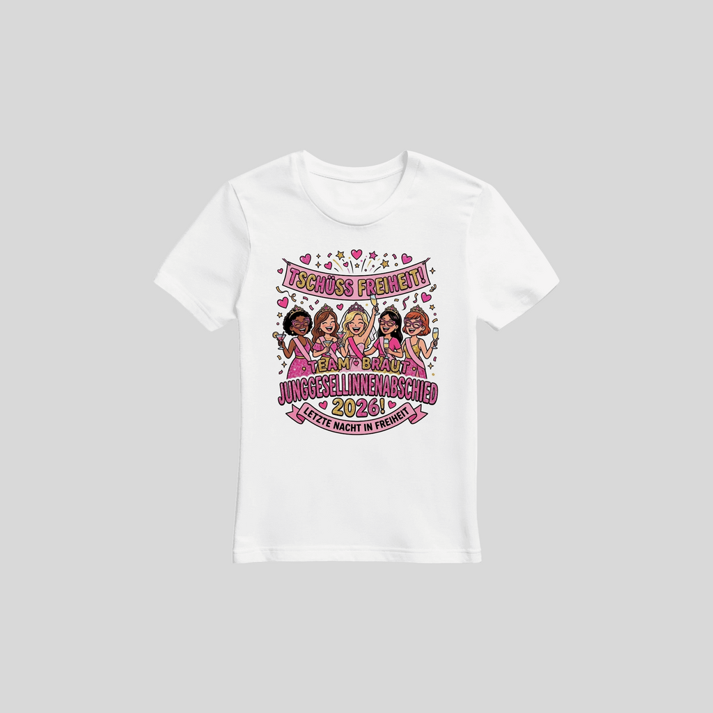 T-Shirt Braut – JGA Shirt für die Braut
