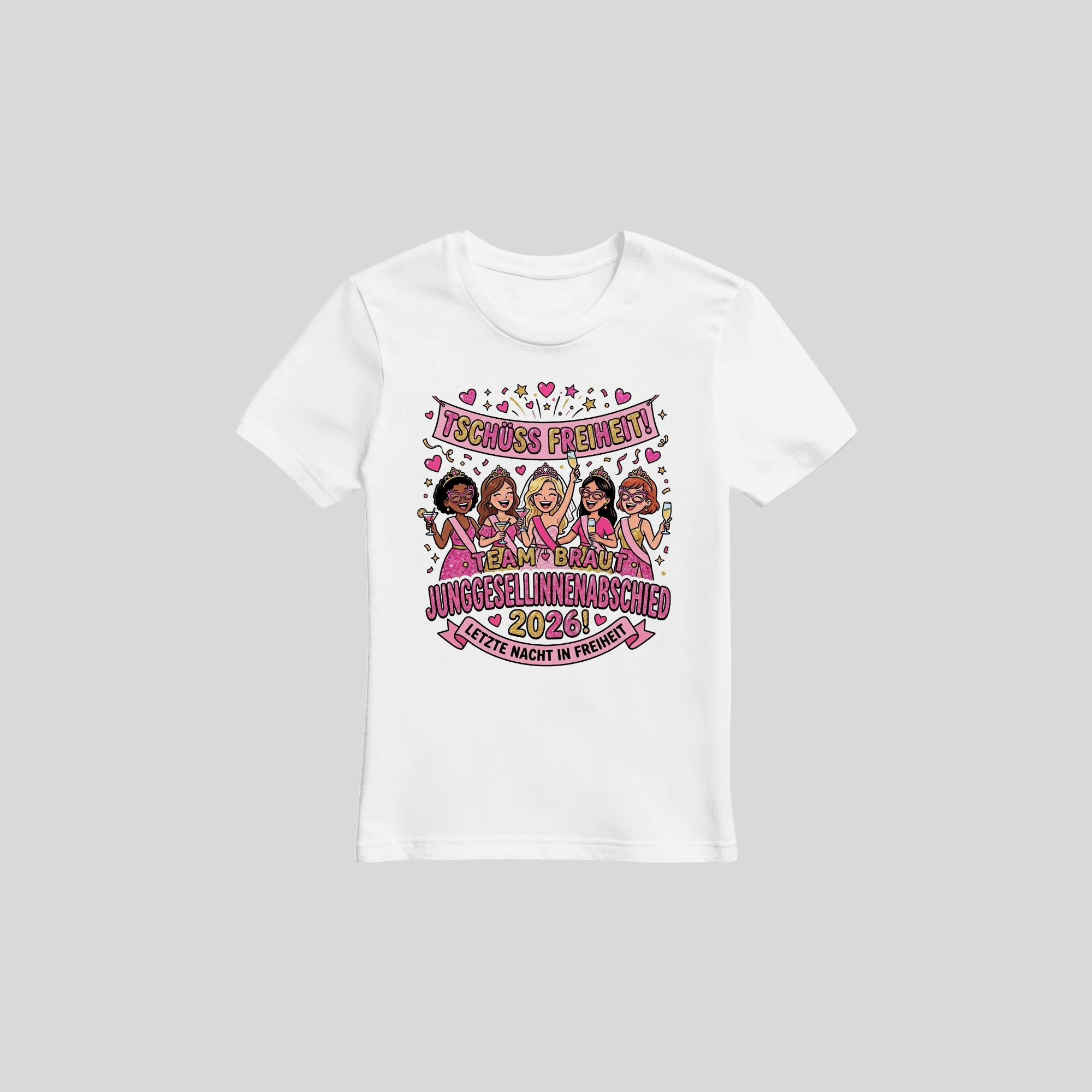T-Shirt Braut – JGA Shirt für die Braut