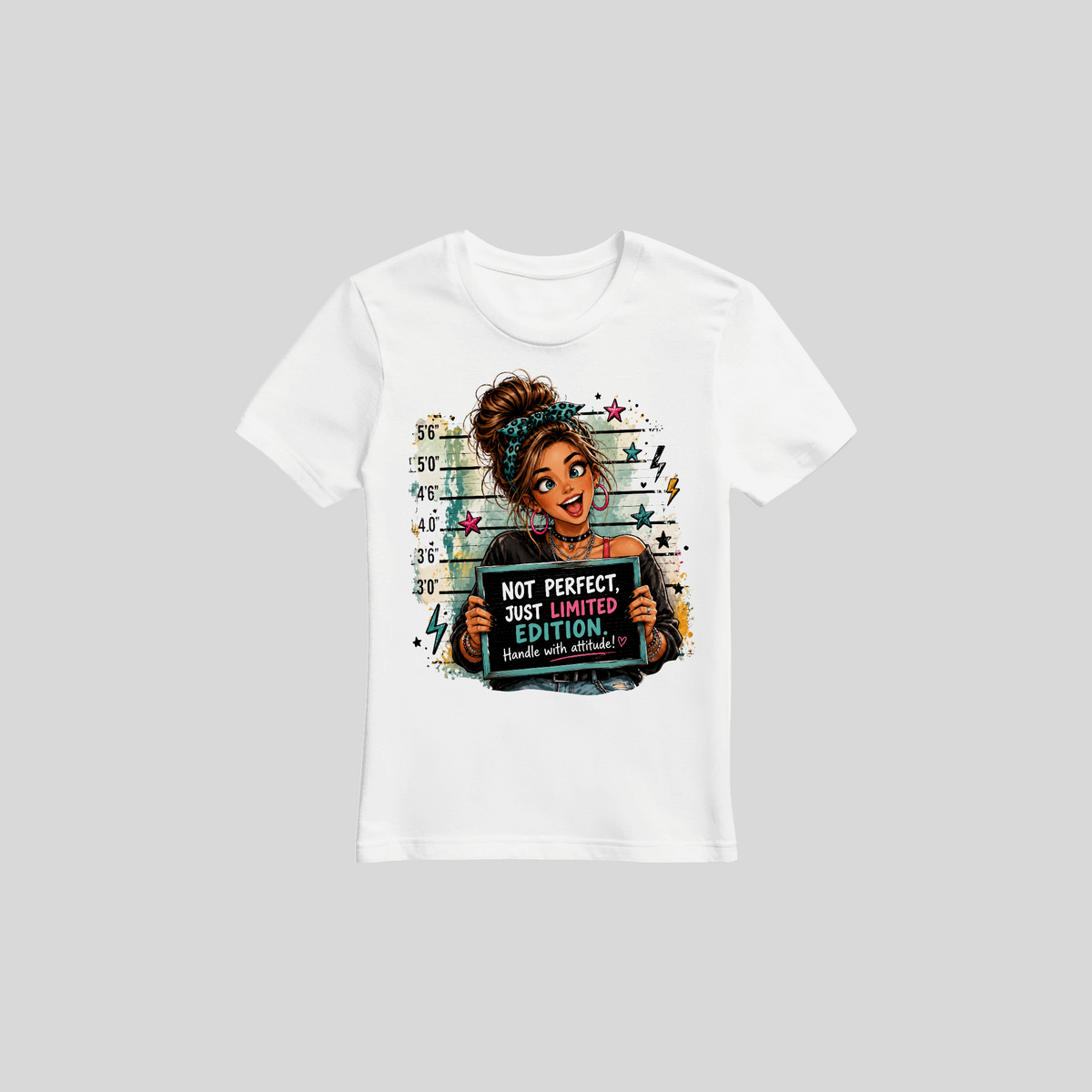 Not Perfect, Just Limited Edition – Handle with Attitude! T-Shirt