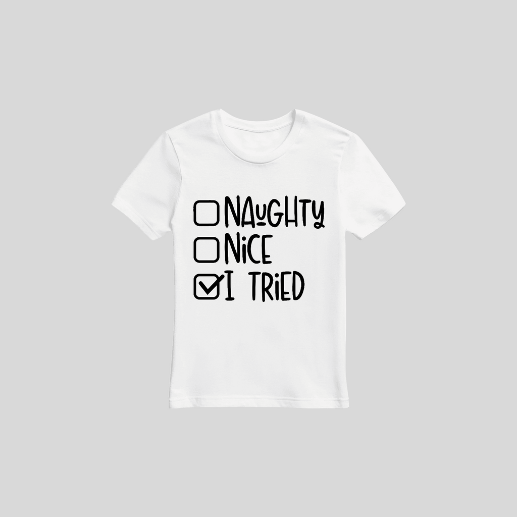 Statement T-Shirt „I Tried“ – Lustiges Unisex Shirt