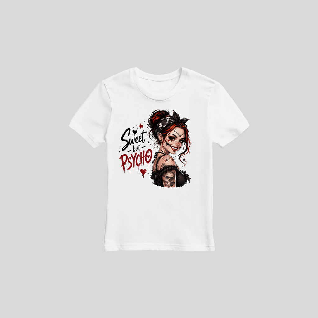 Statement T-Shirt „Psycho“ – Lustiges Unisex Shirt