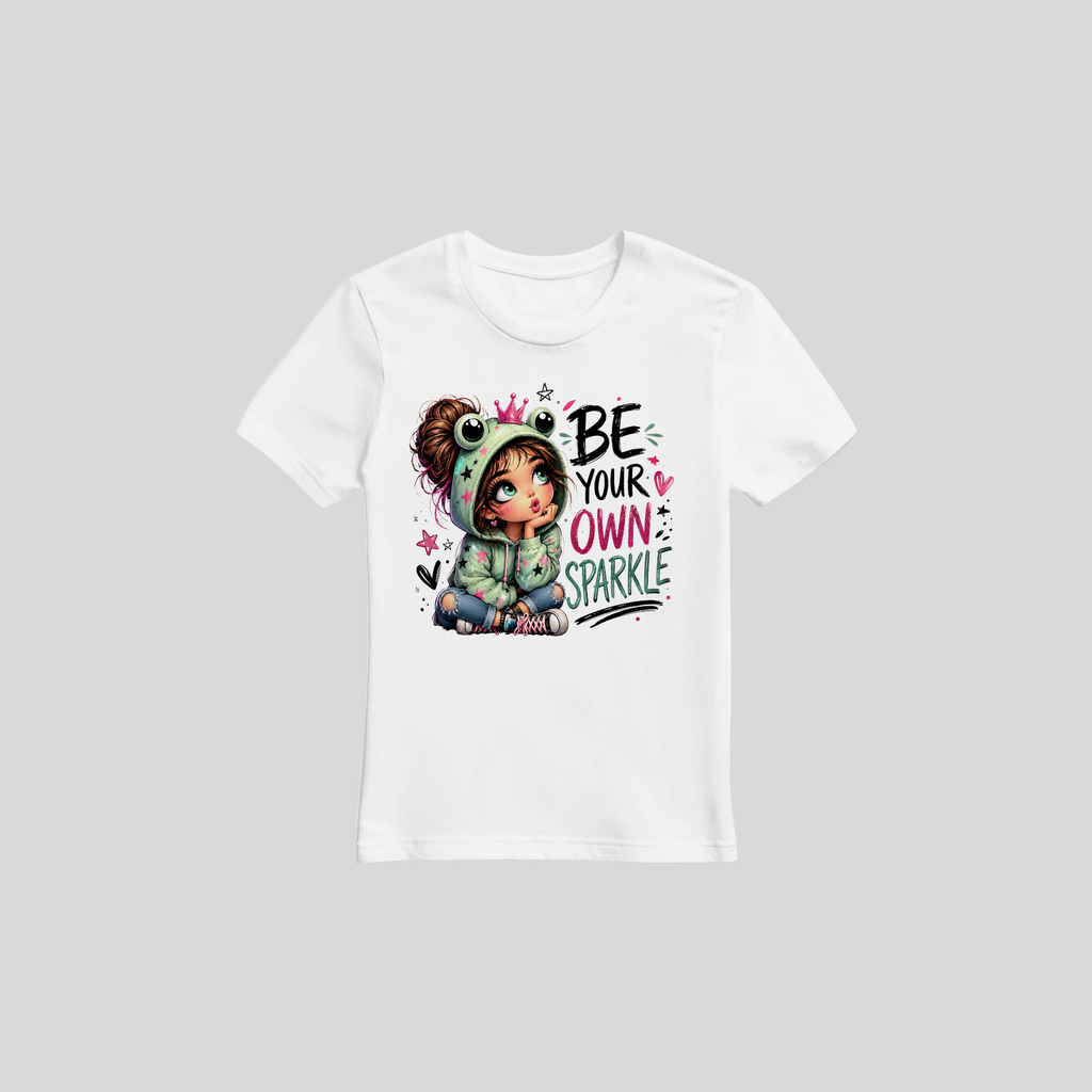 Statement T-Shirt „Sparkle“ – Glänze wie du bist