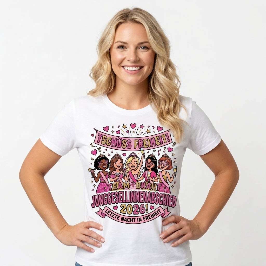 T-Shirt Braut – JGA Shirt für die Braut
