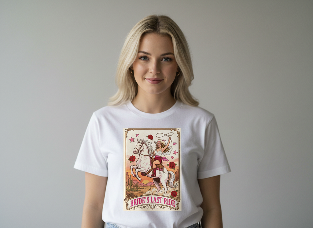 JGA Braut Shirt – Letzte Nacht als Miss