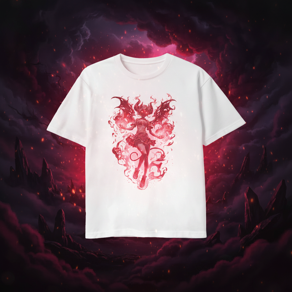 Anime Devil T-Shirt Dark Fantasy