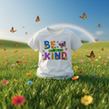 Be Kind Kinder T-Shirt Hintergrund