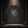 Jesus & Löwe T-Shirt mit Hintergrund
