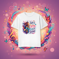 Motto T-Shirt Das Lied vom Leben mit Hintergrund
