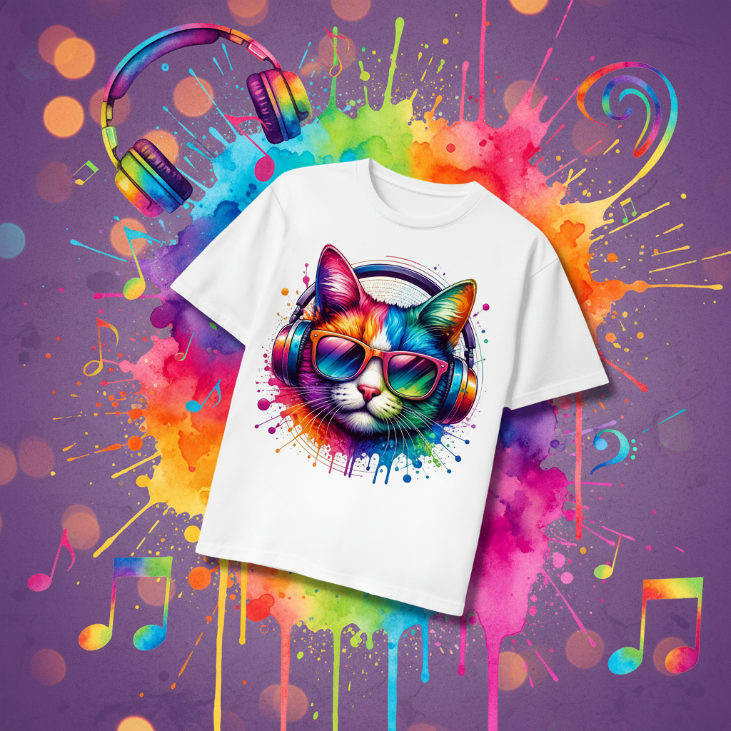 Music Cat Hintergrund