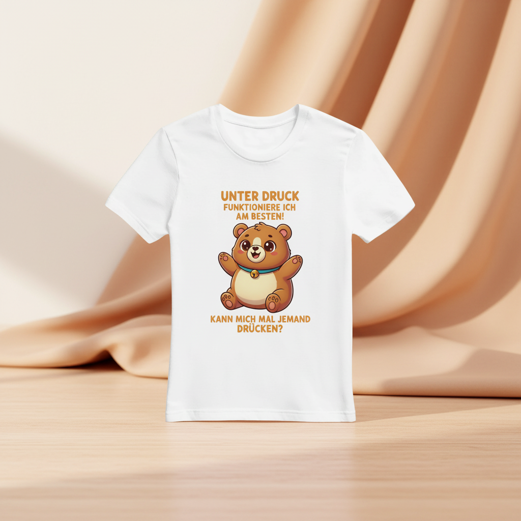 T-Shirt mit Hintergrund